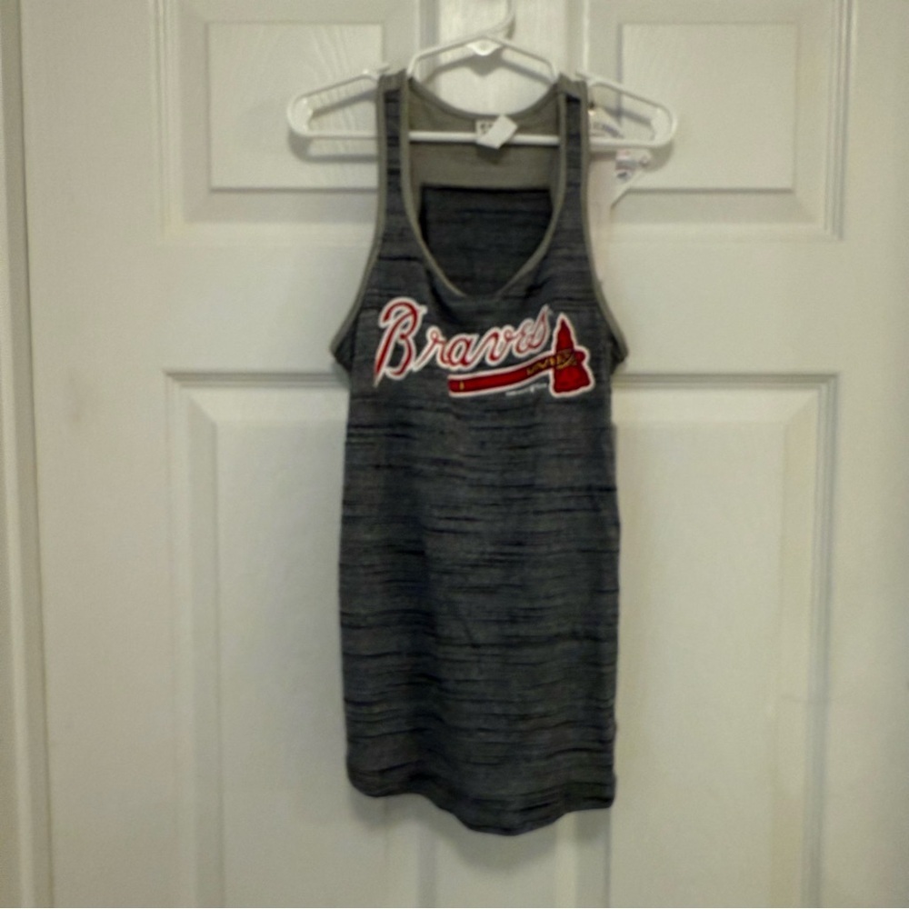 NWT Youth Under Armour Atlanta Braves Tank Top